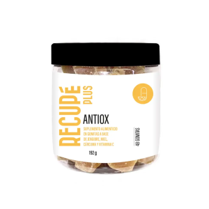 Gomita Funcional «Antiox» (Jengibre + Miel de Abeja+ Cúrcuma y Vitamina C)