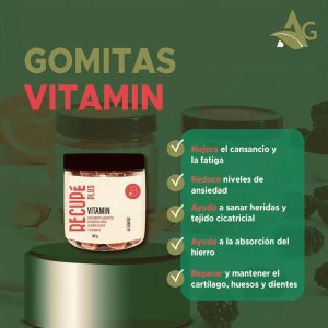 Gomita Funcional «Vitamin» (Vitamina C y Mora)