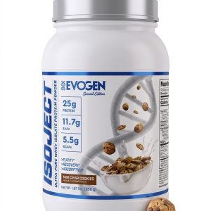 Proteína Isoject Ultra Pura Whey Isolate Powder sabor Mini Crisp Cookies25 servidas