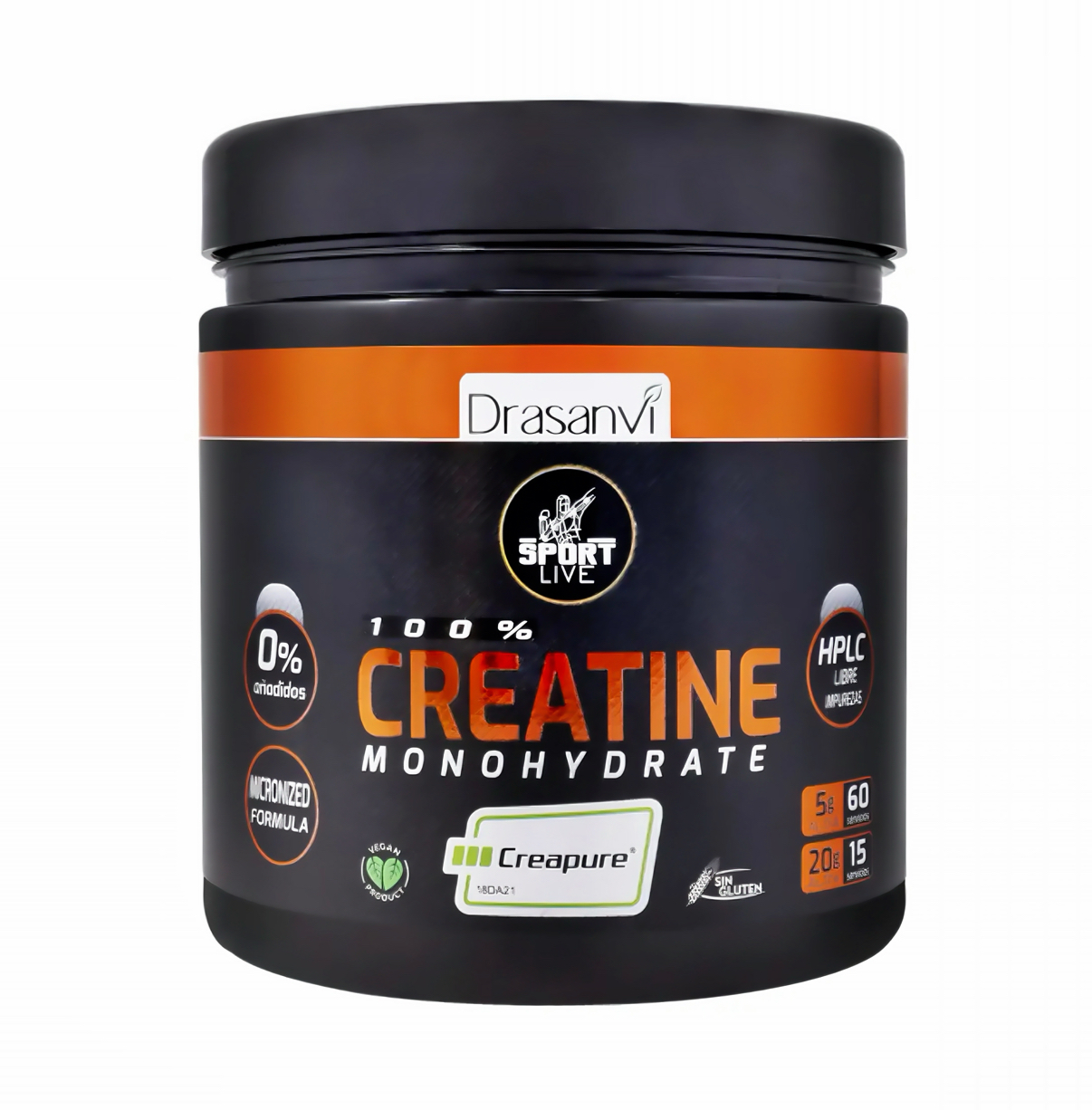Cretina CREAPURE Monohidratada micronizada 60 servidas