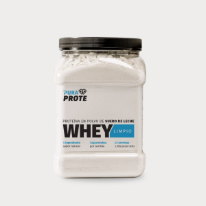 Proteina Whey Limpia "Sabor Natural" 22 servidas