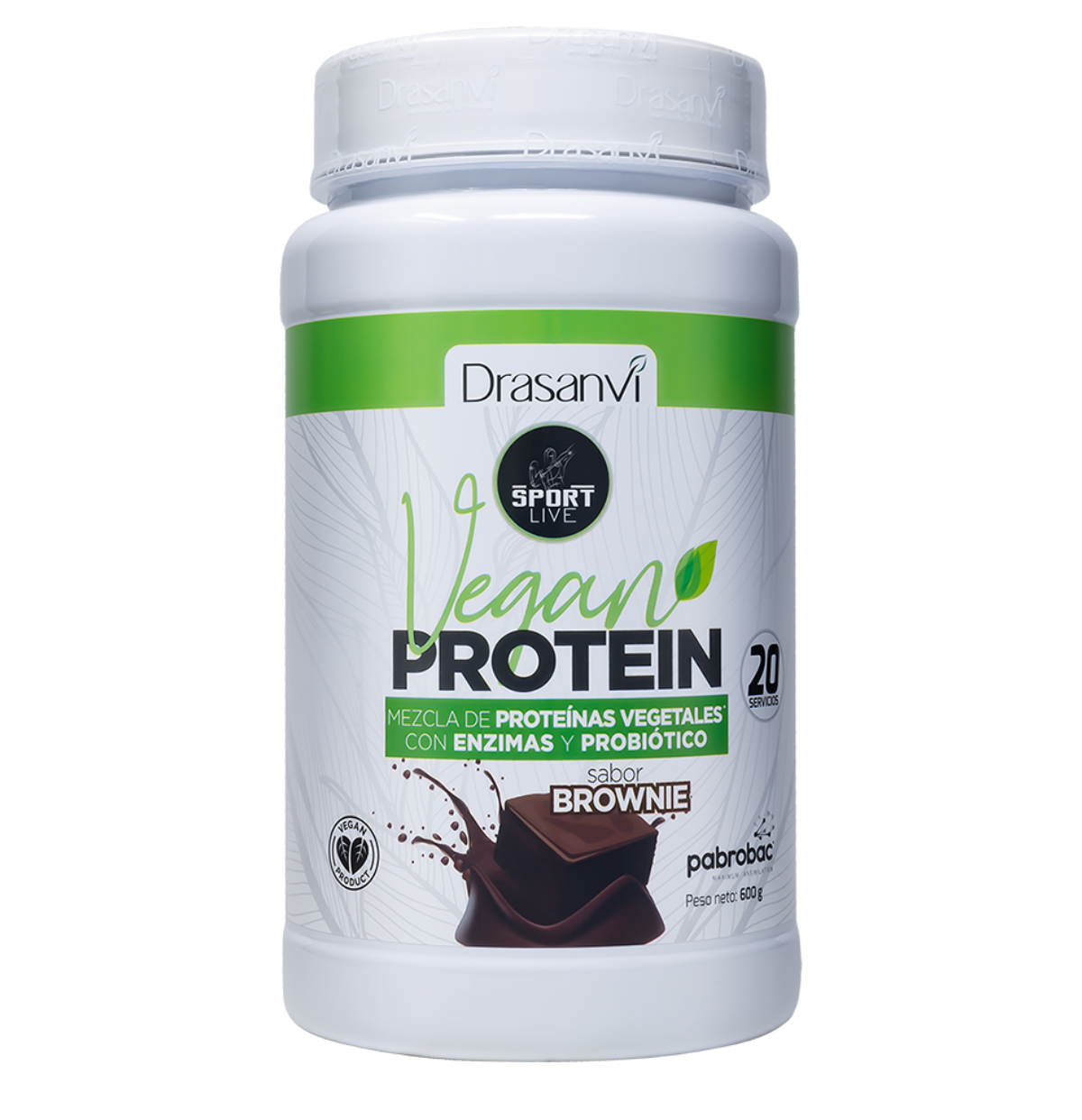 Proteína Vegana "Sabor Brownie" 20 servidas