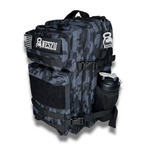 Muchila 45lts (Camulado oscuro y Animal Print)